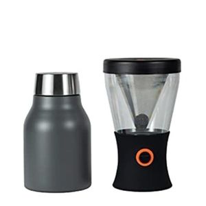 Asobu Cold Brew Coffee & Tea Insulated Portable Brewer 34oz 1L Jagermeister